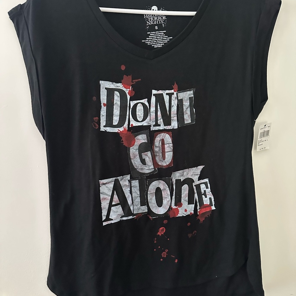 Horror Nights Black Graphic Women's Tee